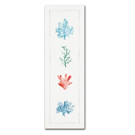 Lisa Audit 'Water Coral VIII' Canvas Art,8x24